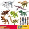 Children's Educational Dinosaur Escape Ship Toy - Carcharodontosaurus Building Blocks Gift for Boys