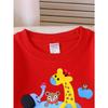 European sizes Kids' Crewneck Sweatshirt Cute Animals On Cloud Pattern , Sportswear And Casual Wear, Soft And Comfortable, Children's Clothing