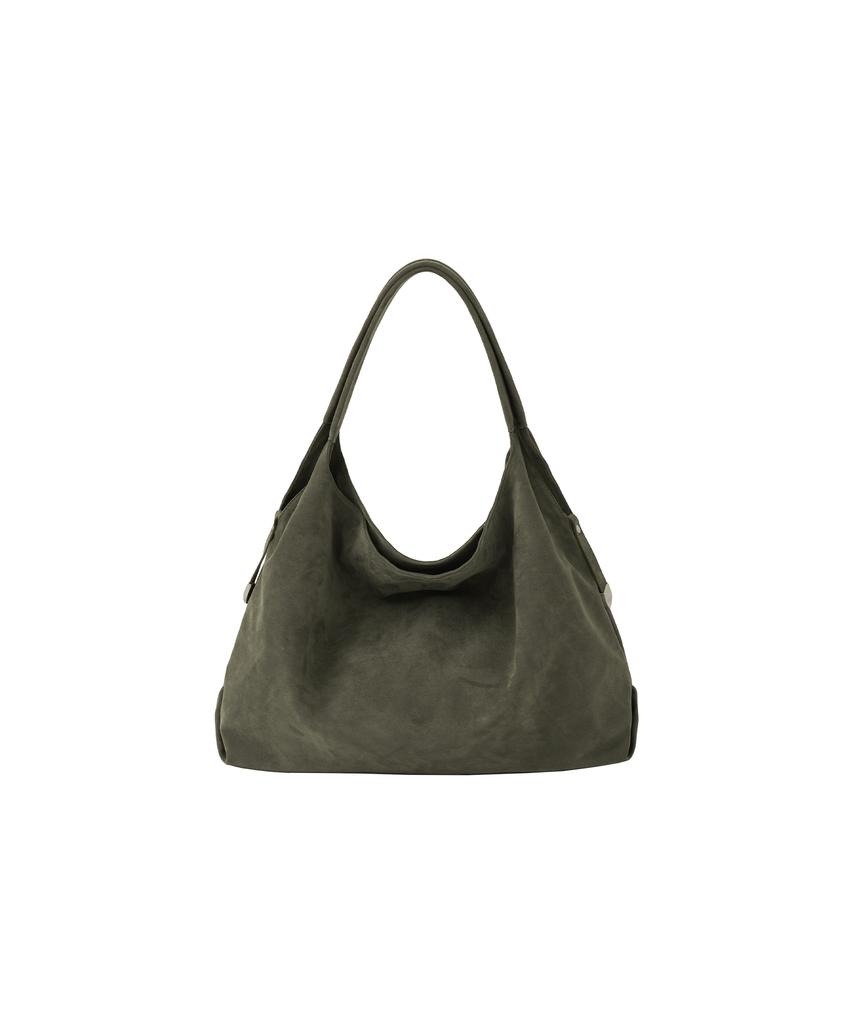 Sand Museum Cactus Hobo Bag [Suede Olive]