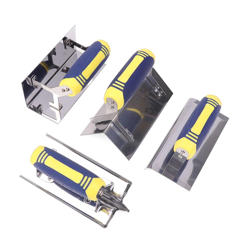 Inner Outer Corner Trowel Stainless Steel Corner Mason'S Knife Diatom Mud Scraping Putty Internal External 90Celsiusorner Trowel