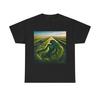 Unisex Adult T Shirt Surrealist Landscape Woman Silhouette Art