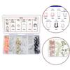 Easy To Use Fuel Line Retainer Clips for Ford Cars 70pcs In Assorted Sizes