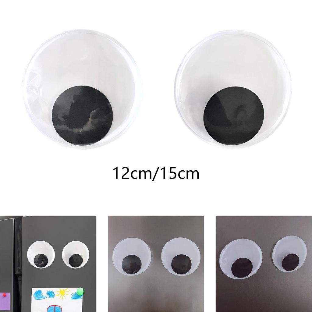 Googly Wiggle Eyes Large Self Adhesive for Handicrafts Chair Animate Puppets