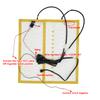 Universal Built-in Car Seat Heater Kit Fit 1 Seat 12V Alloy Wire Fast Heating Pads HI/LO 2-Level Round Switch Control System