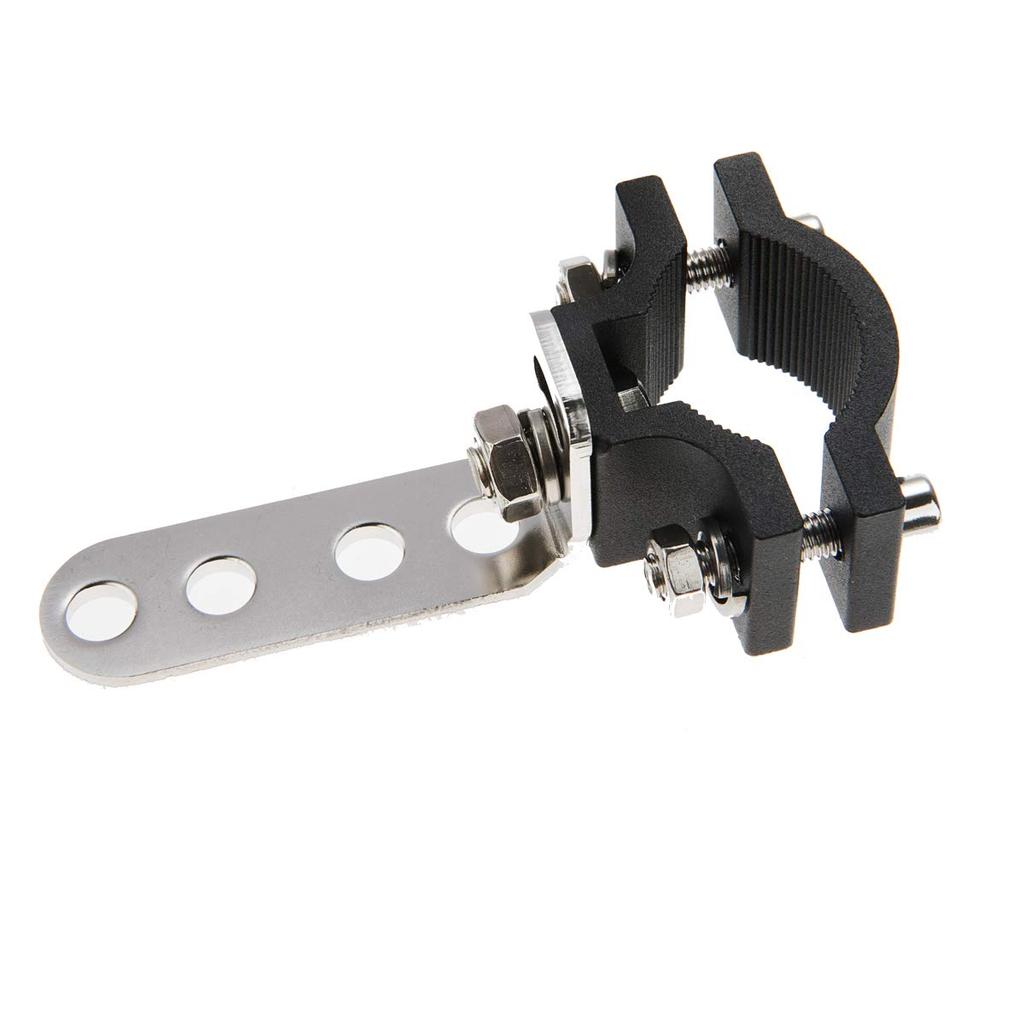 Lightronic Pipe Bracket, Motorcycle Bumper Mount Fokclamp LED Work Light, Backlight Dedicated Stay, Stainless