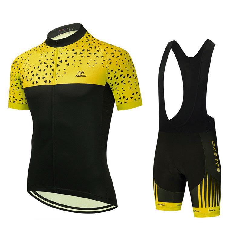 Men's Cycling Suit Summer Team Cycling Suit Set Mountain Bike Team Cycling Suit Set Quick Drying 2026 Summer Breathable Cycling Suit Set