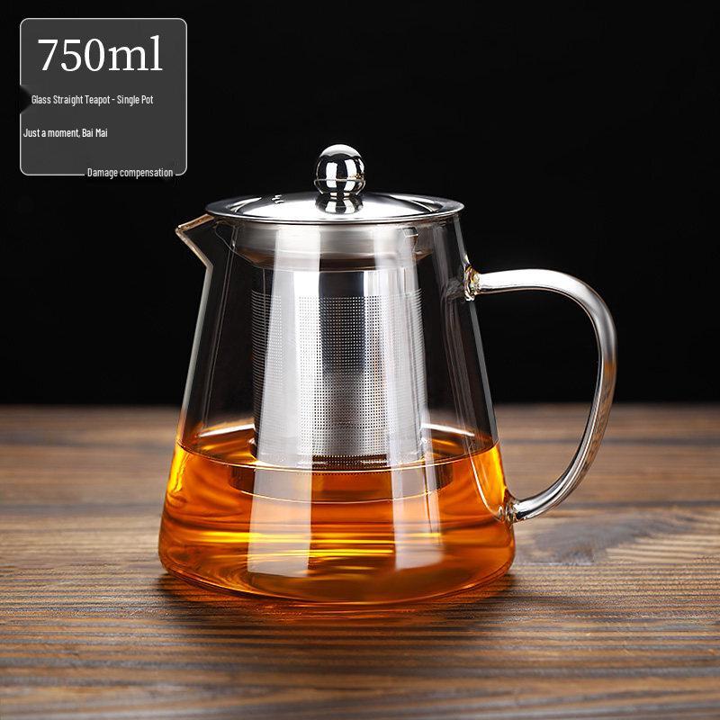ZISIZ Glass Tea Brewing Pot
