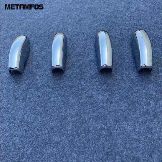 For Toyota Alphard Vellfire 2016-  Chrome Rear Door Armrest Handle Catch Strip Molding Trim Car Interior Accessories