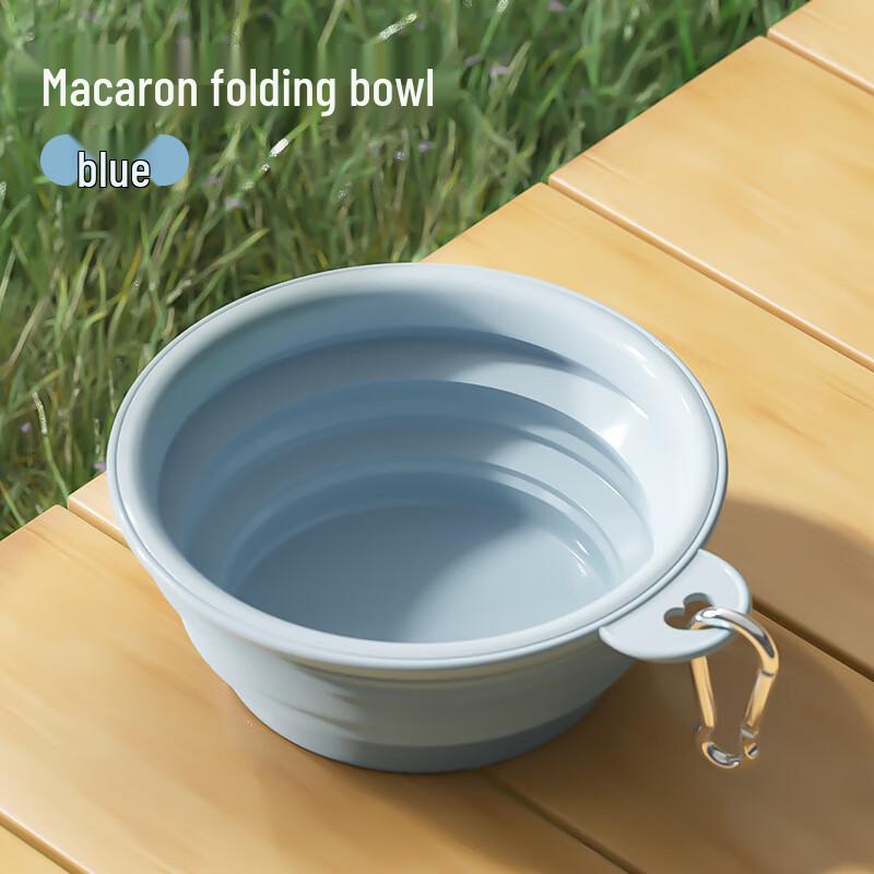 Portable Folding Silicone Pet Travel Bowl