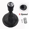 For VW Transporter Volkswagen T5 2003 2004 2005 2006 2007 2008 2009-2011 Car 5/6 Speed Gear Stick Shift Knob Gaiter Boot Cover