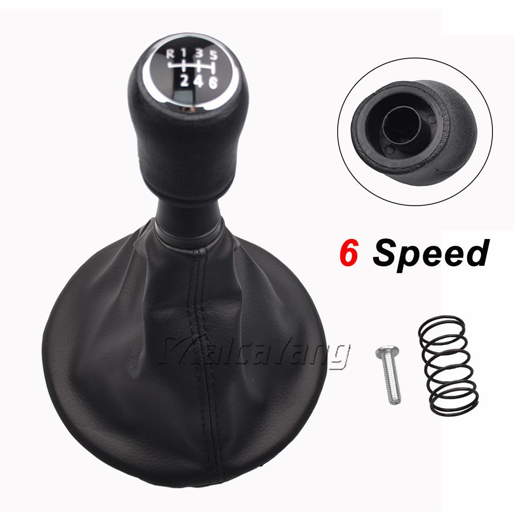 For VW Transporter Volkswagen T5 2003 2004 2005 2006 2007 2008 2009-2011 Car 5/6 Speed Gear Stick Shift Knob Gaiter Boot Cover