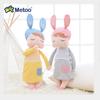 Adorable Metoo Angela Plush Doll With Cartoon Rabbit Ears For Girls' Home Decor