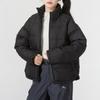 PUMA Down Jackets Women's Black Stand Collar Moderate Puffer Jacket 631635-01