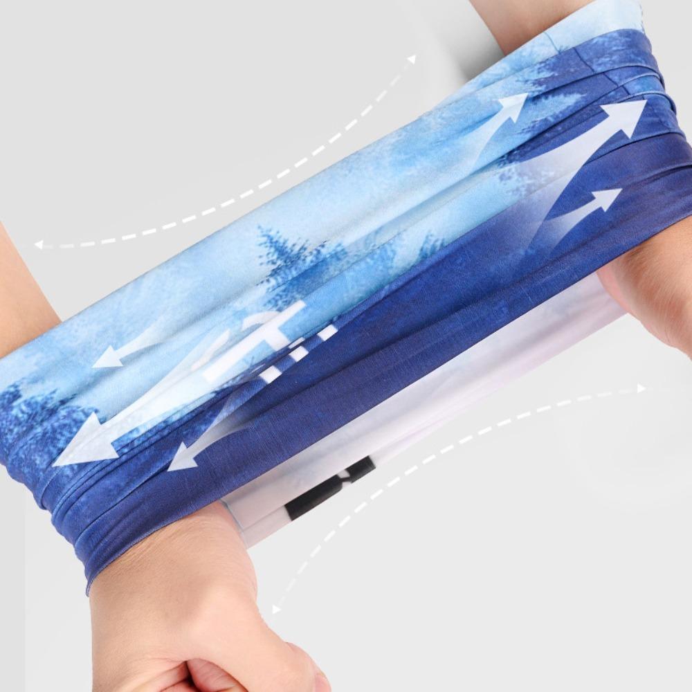 UV Protection Sunscreen Face Mask Ice Silk Sun Protection Face Cover Scarves Riding Mask Fishing