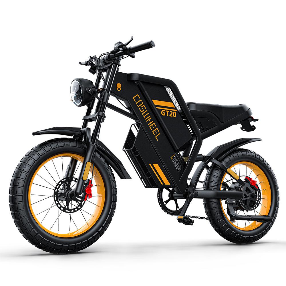 COSWHEEL GT20 20" Electric Dirt Bike 1000W Motor 48V 25Ah Battery