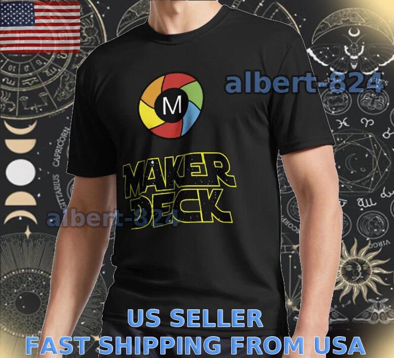 

NEW SHIRT MAKERDECK SPACE LOGO T shirt FUNNY AMERICAN SIZE S TO 5XL M