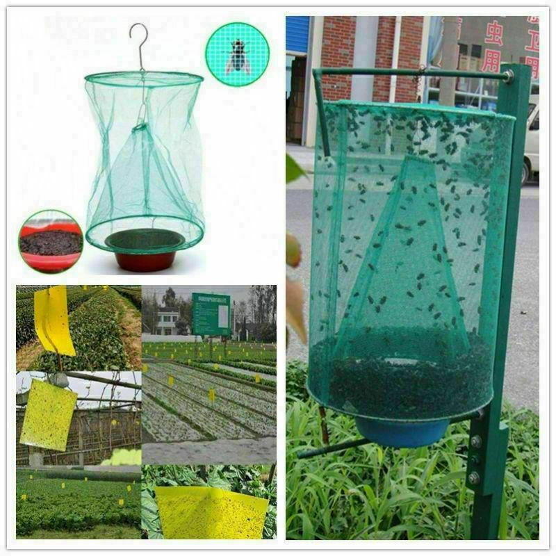 Effective Outdoor Fly Trap Durable Killer Bug Cage Net For Horse Yards And Farms