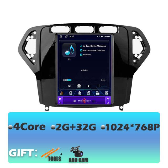 9.7“ IPS For Ford Mondeo 2007-2010 Carplay Android 14 Car Radio Multimedia Video Player Navigaion Head Unit Stereo Audio