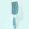 Wet and Dry Hair Washing Brush Long Handle Shampoo Brush Silicone Scalp Massage Comb Body Scrubber for Man and Woman