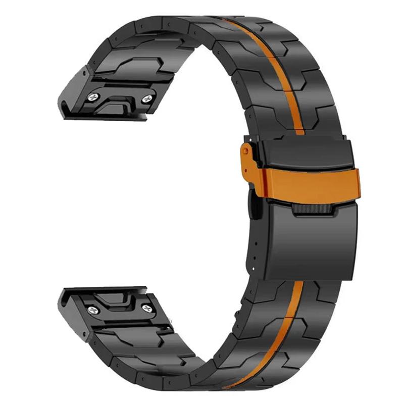 

Титановий металевий ремінець для Garmin Fenix 7 8 47 мм Instinct 2X Solar Epix Pro 51 мм Ремінець Quick Fit 22 мм 26 мм для смарт-годинника Garmin Quick Fit 22mm