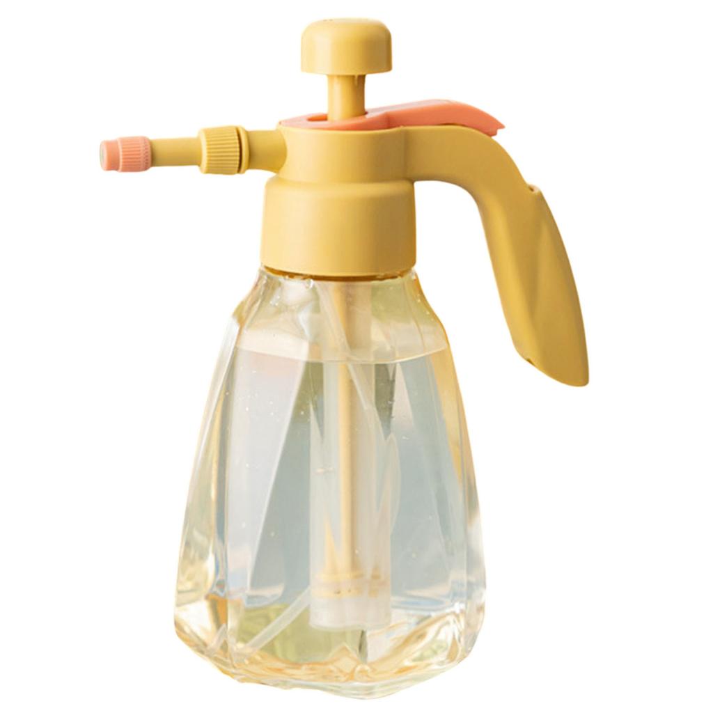 1.5L Transparent Pressure Spray Bottle for Plants Adjustable Nozzle PP Material Indoor Garden Watering Sprayer Portable
