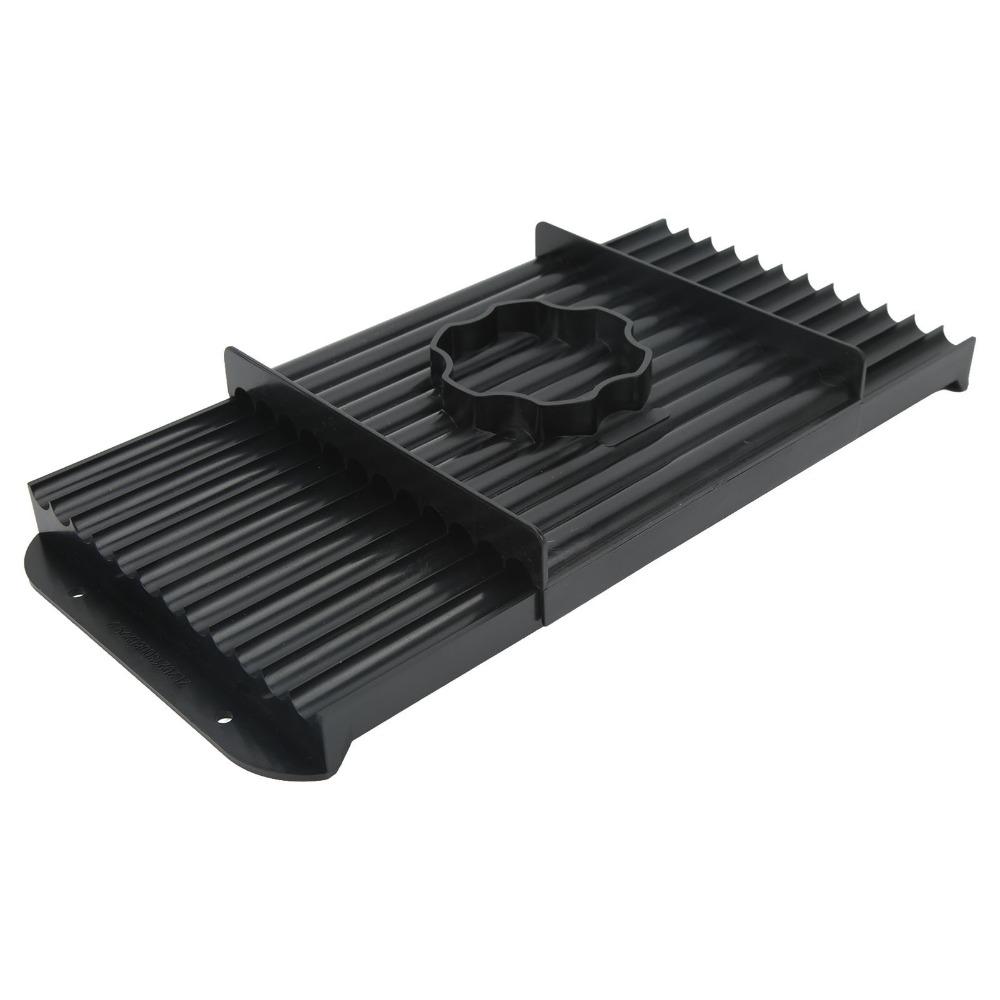 Lightweight Bait Rolling Plate ABS Plastic Round Bait Roller Fishing Bait Roll Board  Bait Making