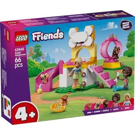 LEGO Friends Puppy Playground 42665 Toy Boys Girls Toys Birthday Present Blocks Educational 4 Years Old 5 6 Role Play Pretend Figures Animals Children