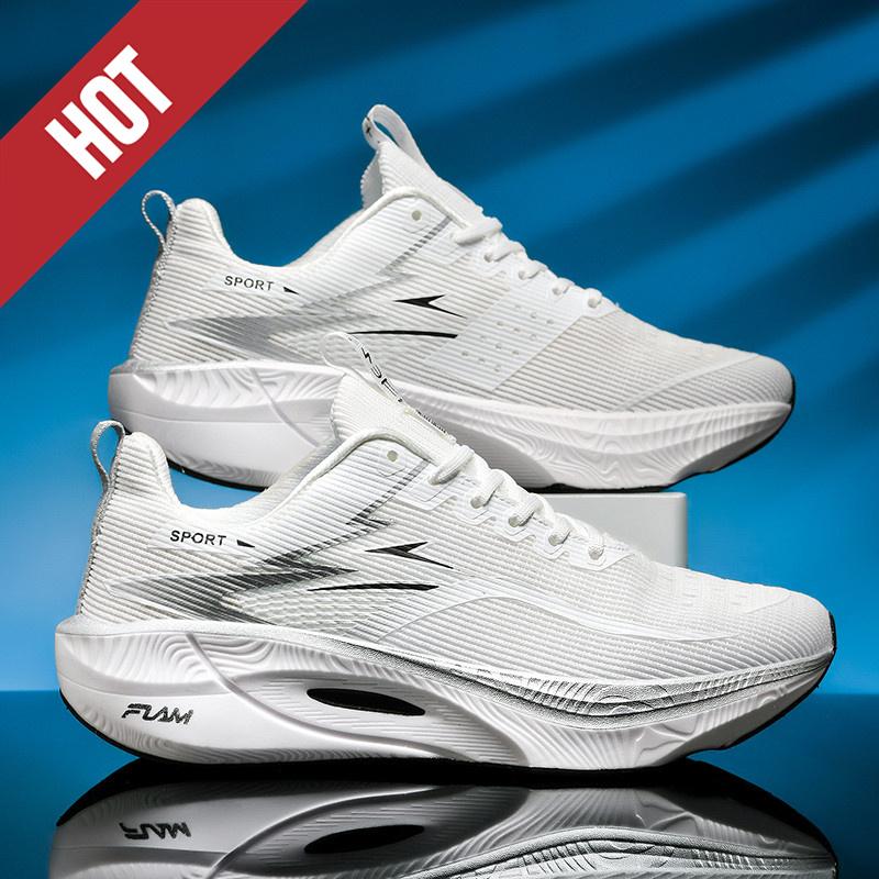 New Men Sports Running Shoes Off Marathon Breathable Light Comfortable Women Athletic Sneakers Jogging Tenis Air Cushion