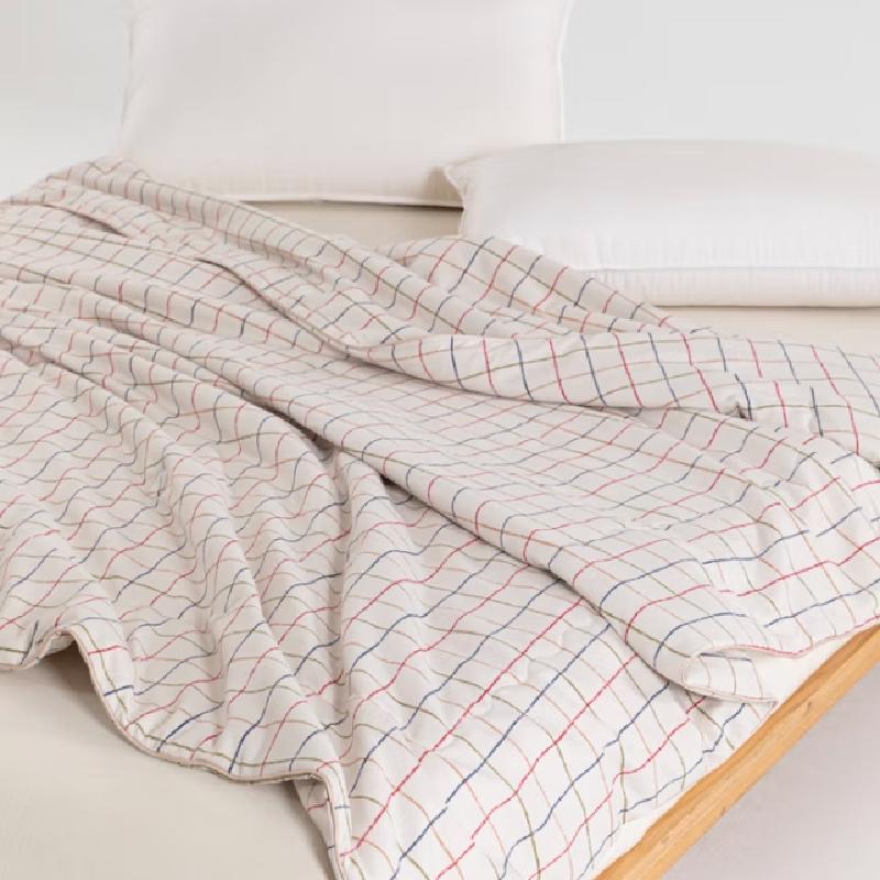Muji Textured All-Season Lightweight Quilt