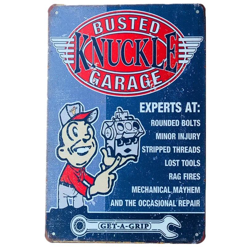 Retro Metal Tin Signs Vintage Decor Area 51 Plaque Garage Warning Danger Wall Plates Cafe Bar Decor Room Decoration