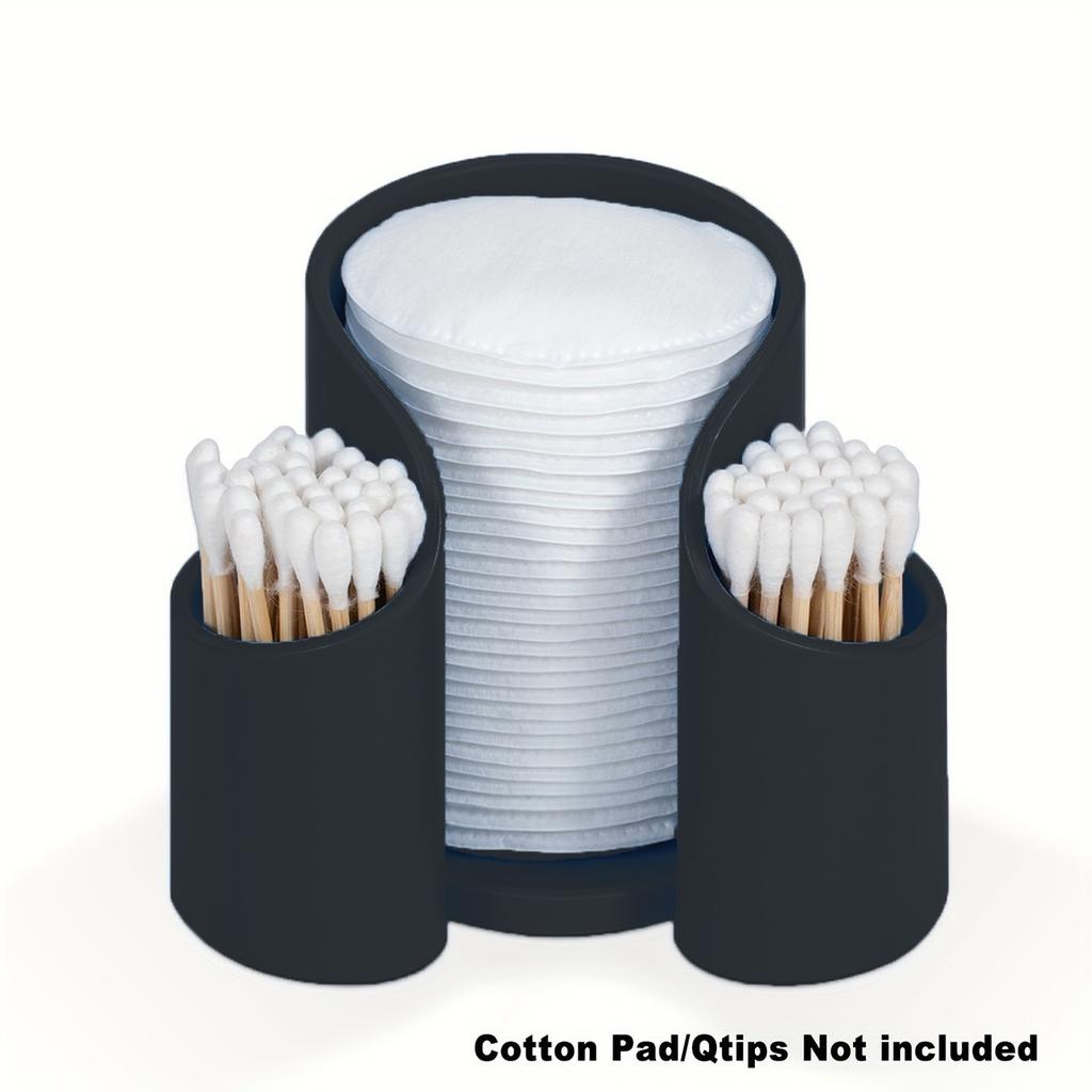 Holder for Pads and,Dispenser for Dental Floss,Storage Organizer for Bathroom Accessories,Makeup Organizer for Vanity,Essential Item for The Bathroom