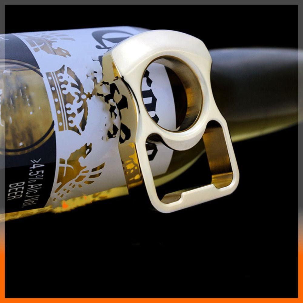 

Відкривачка для пляшок з цільної латуні Персоналізована відкривачка для пляшок Кишенькова людина