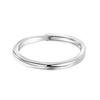 S999 Sterling Silver Geometric Adjustable Ring - Luxurious Open Band for Women