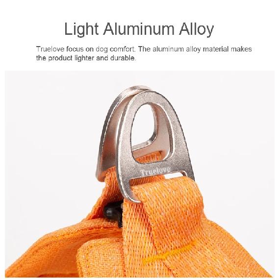 TRUELOVE Reflective Dog Harness Vest Soft Padded No-Pull Pet Harness for Small Medium Dogs Cats Adjustable Walking Vest TLH3012