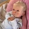 18-calowa realistyczna lalka reborn Bettie, miękki winylowy korpus z tkaniny, opcjonalna lalka symulacyjna z ukorzenionymi włosami, realistyczna lalka reborn dla dziecka, prezent świąteczny