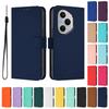 For TECNO Camon 50 4G BINFEN COLOR Leather Case Splicing Color RFID Blocking Wallet Stand Phone