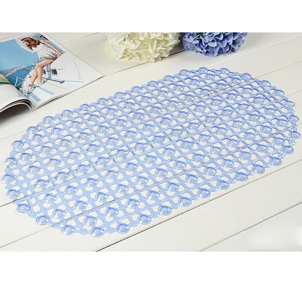 Bath Shower Mat NON Slip PVC Bathroom Mats ANTI Slip Strong Suction 35 X 61CM
