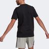 Adidas Essential Logo Sports Crew Neck Short Sleeve T-Shirt Men Tops Black GK9639