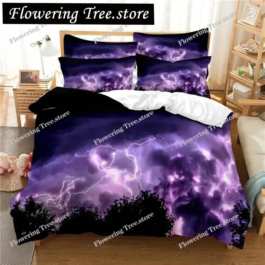 Starry Night Bedding Set Duvet Cover Set 3d Bedding Digital Printing Bed Linen Queen Size Bedding Set Fashion Design