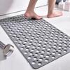 Bathroom Anti-Slip Mat Shower Anti-Fall Floor Mat Plastic Rectangle Carpet Toilet Round Hollow Waterproof Rugs  Suction Pad