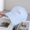 Cute Cartoon Cat Baseball Cap Women's Wide Brimmed Fashion Sun Shading Duckbill Capall Season Casual Hats