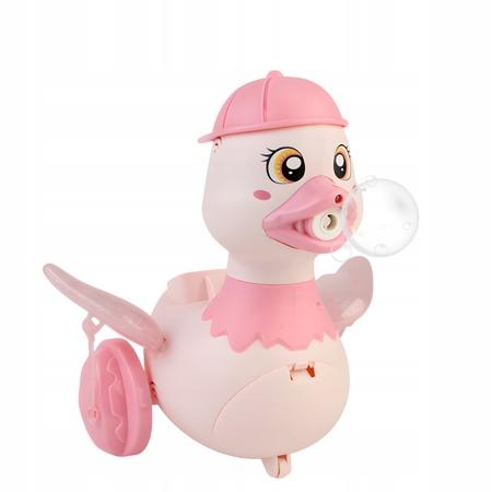 Duck Pusher with Movable Bubble Wings and LED Sound