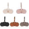 Dog Pu Leather Glasses Bag Portable Sunglasses Pouch Fashion Sunglasses Eyeglass Bag  Outdoor