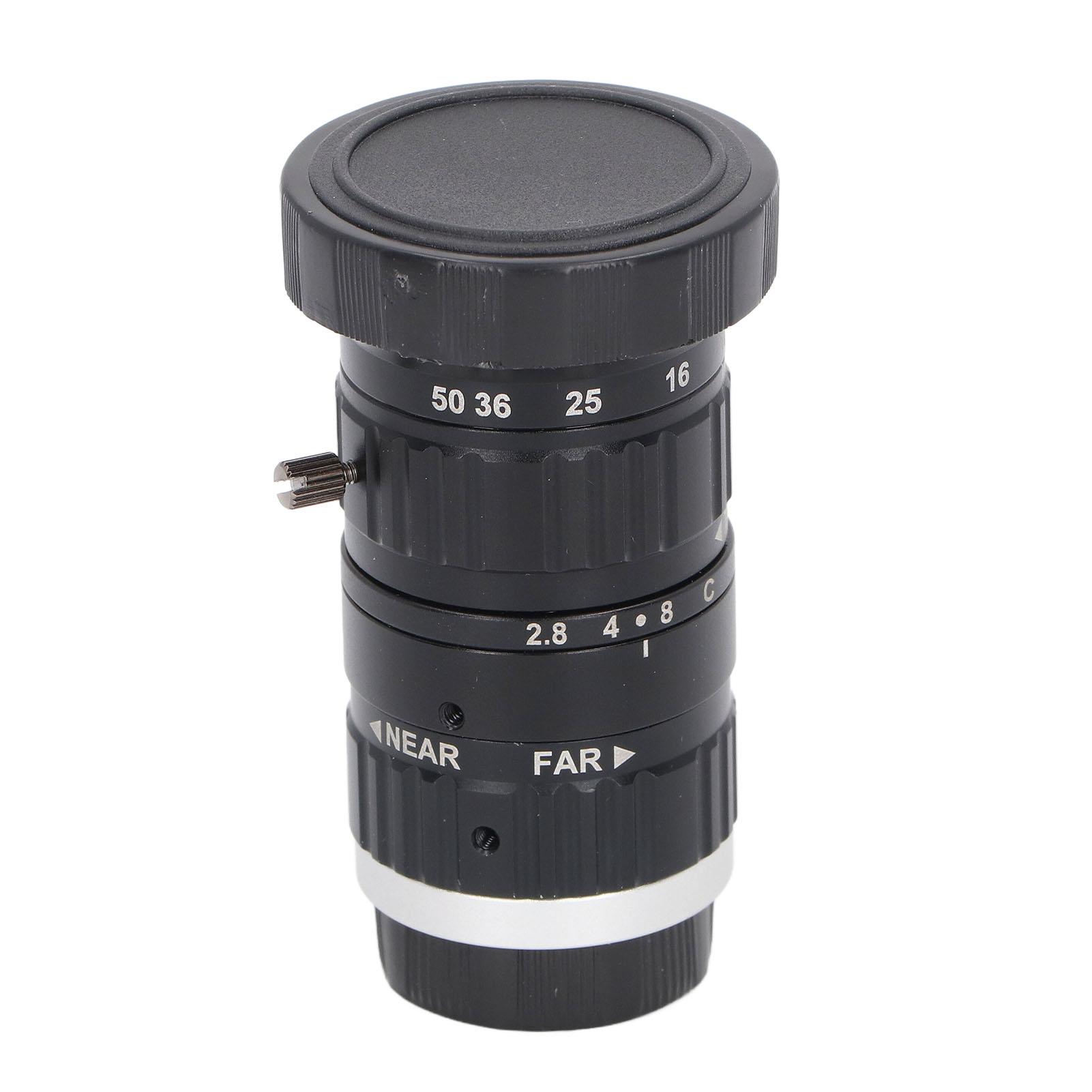 

C Mount Zoom Lens 6MP 10 To 50mm Manual Focusing Varifocal Lens for Industrial Laboratory