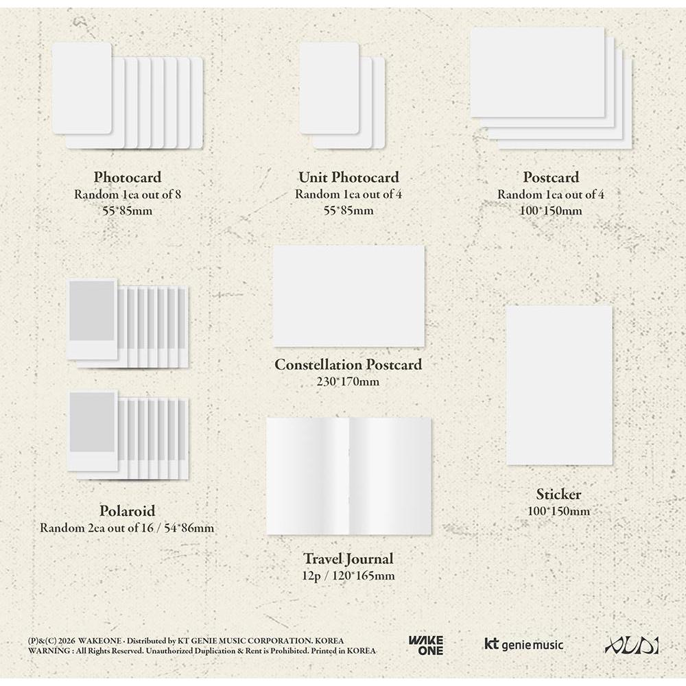 [pre-order] ALPHA DRIVE ONE  THE 1ST MINI ALBUM - EUPHORIA (STAR ROAD ver.)