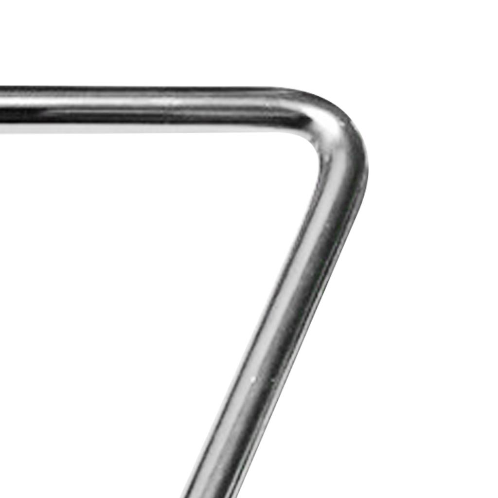 Metal Triangle with Striker Hand Percussion Musical Instrument for Kids Education Entertainment 4