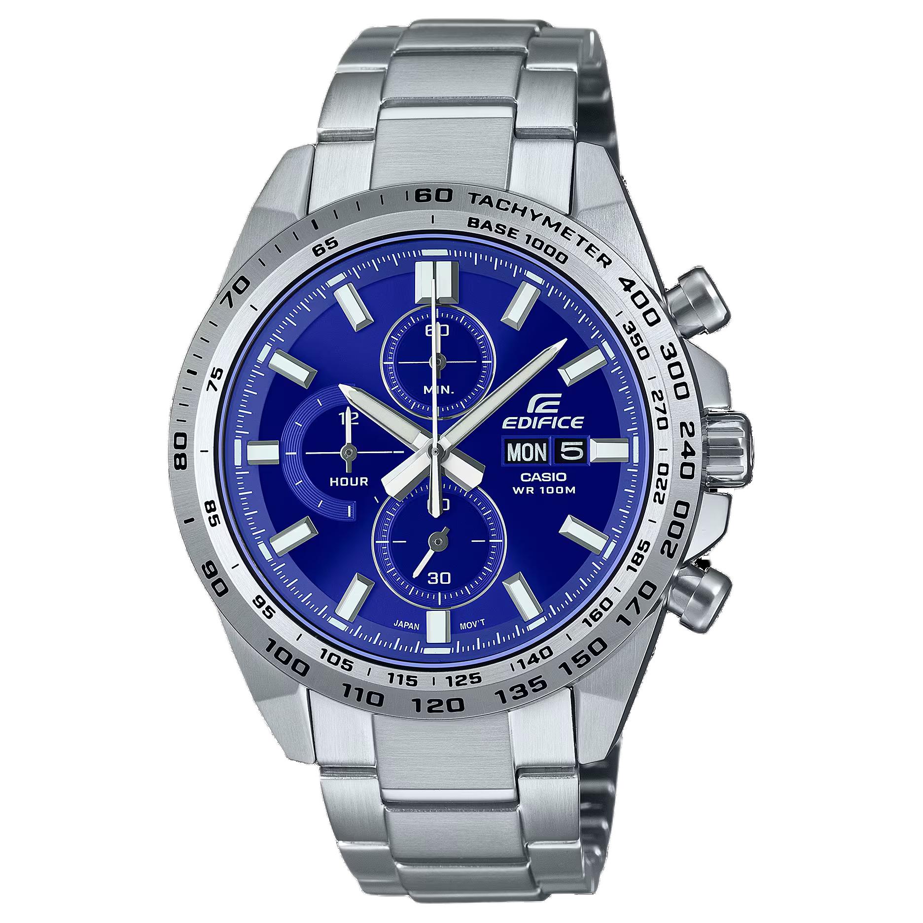 CASIO Men EDIFICE 47.5mm Blue Watch EFR-574D-2AV EFR-574D-2AV Blue Dial