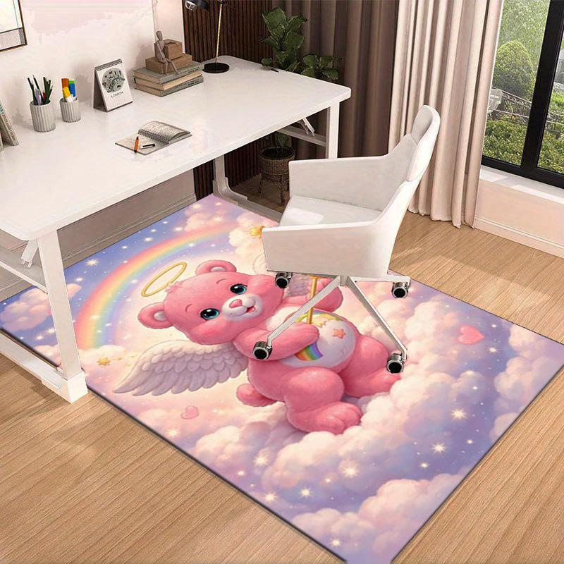 Love Bears Cozy Night Carpet, Chair Rug,Rug for Office Bedroom living rooms, Doormat decor Fan Gift Christmas Gift