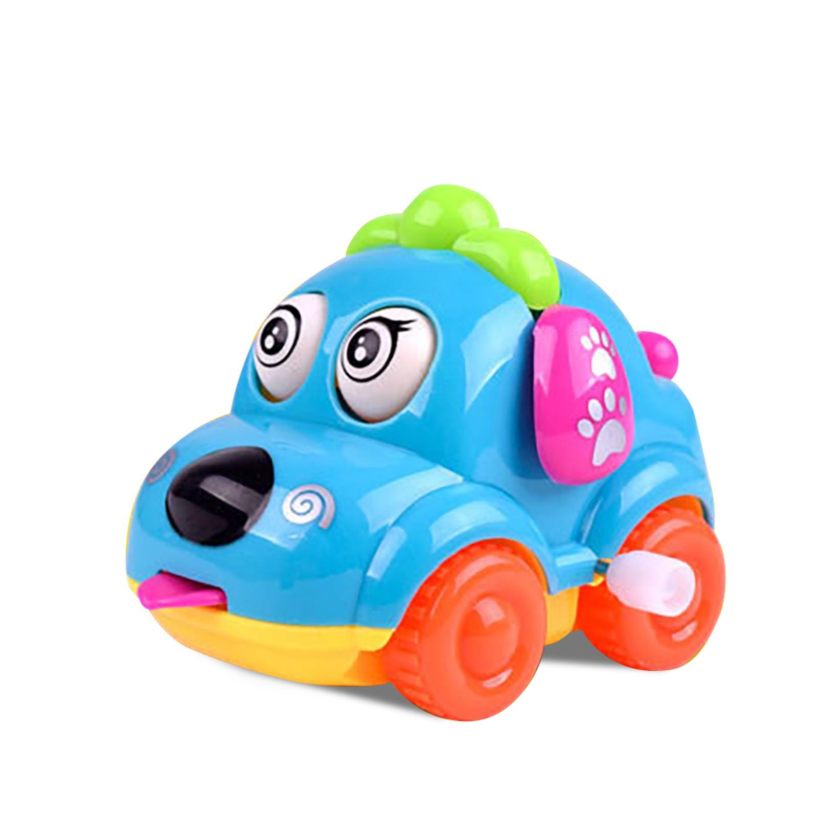 

Baby Kids Clockwork Puppy Cars Іграшка з мультфільмом Маленька собака Clockwork Cars Розвивальна