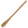 10 Pcs Bamboo Spoon Long Handle Mixing Milk Reusable Coffee Stirring Dessert Small Salt